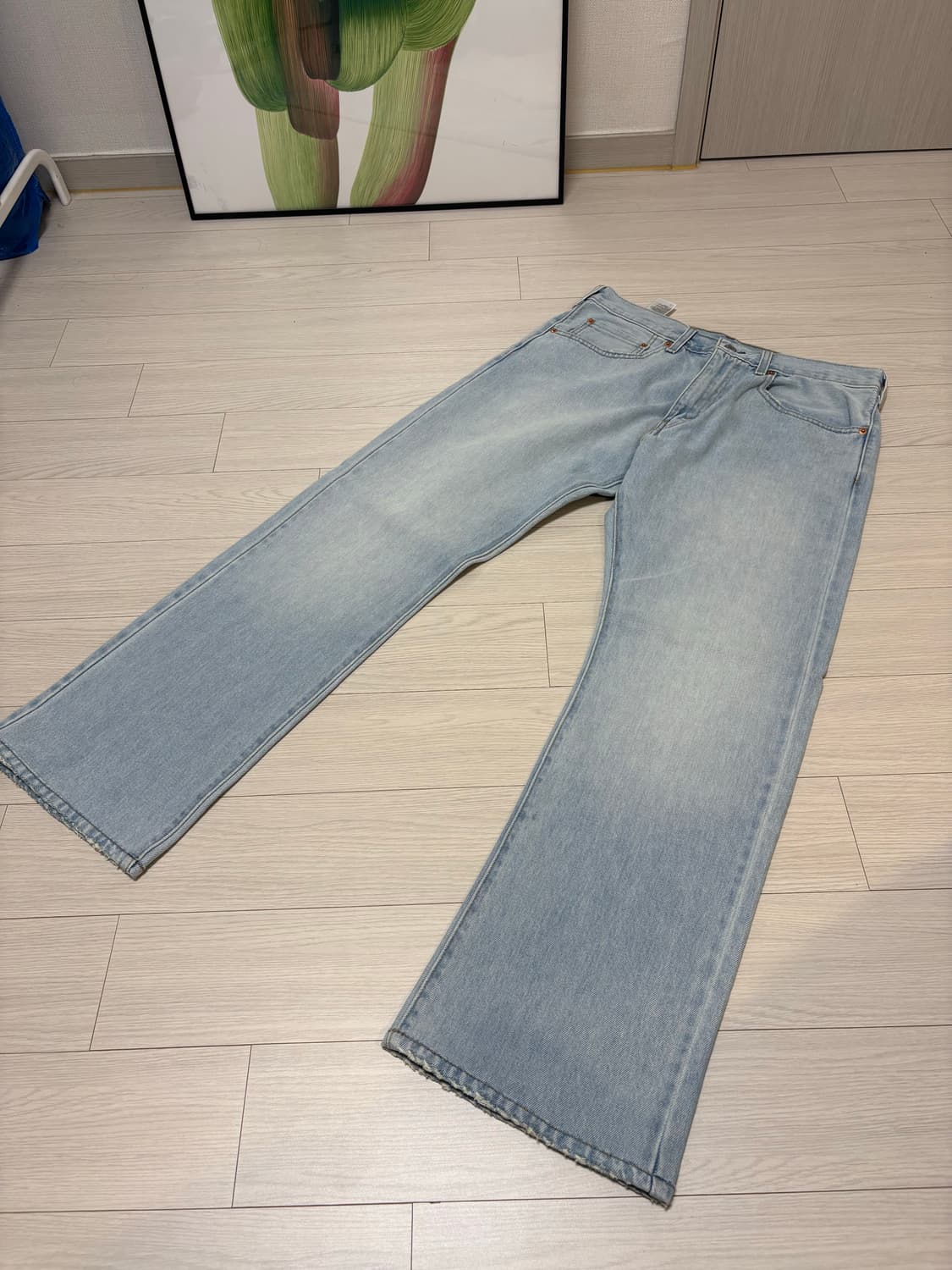 빈티지 리바이스 517 연청 34x32 (실제 32인치 정도) 상품이미지1