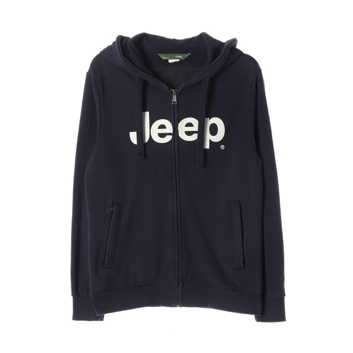 Jeep 스탠다드 네이비 후드 집업 L 상품이미지1