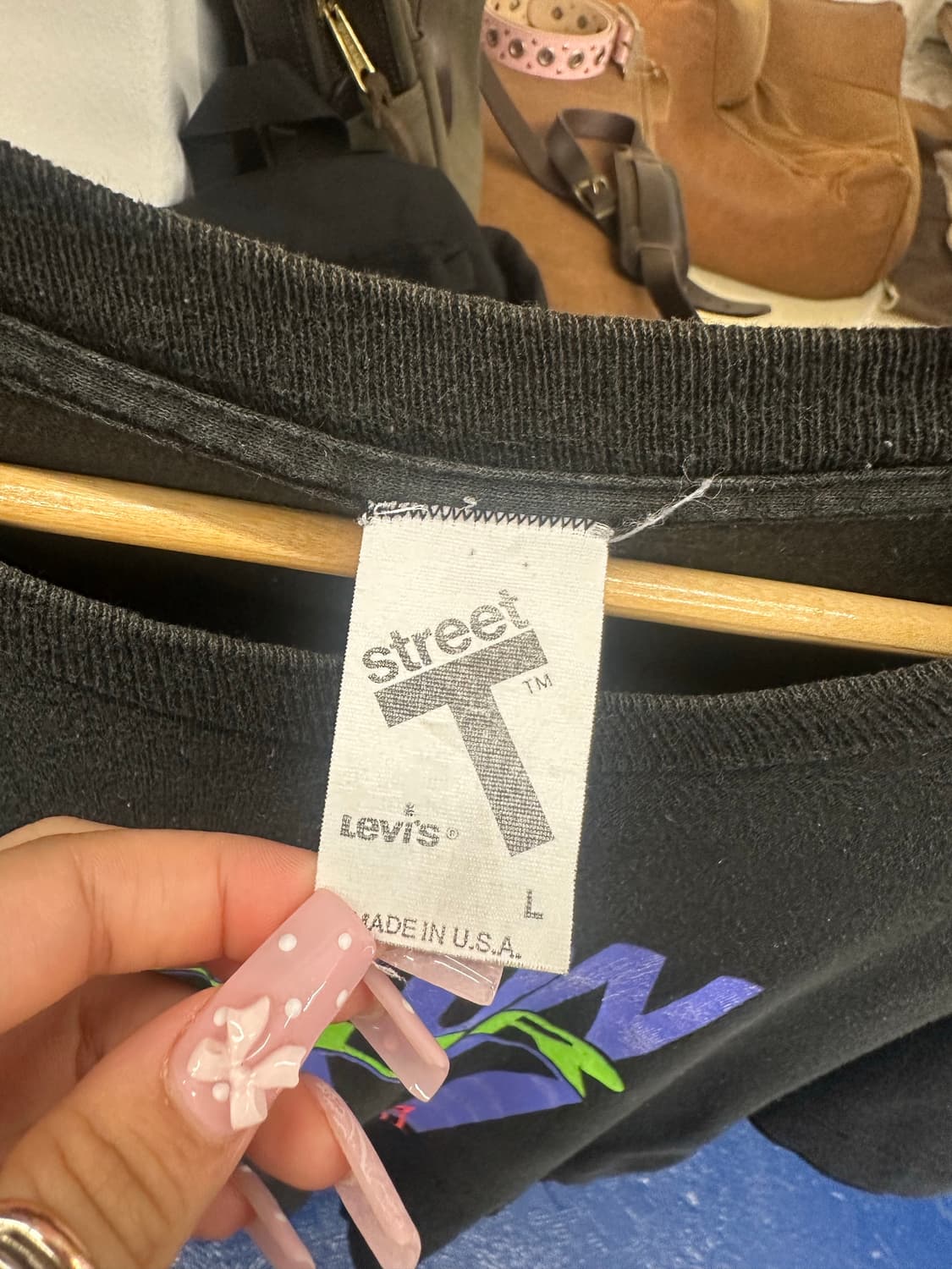 1990s Levis USA 501 싱글스티치 반팔티 상품이미지6