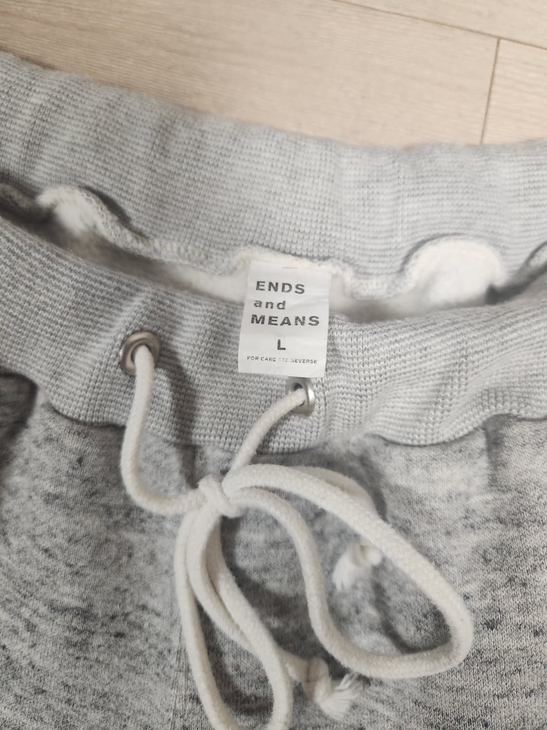 Ends and means 엔즈앤드민즈 스웻 셔츠 팬츠 XL L  상품이미지8