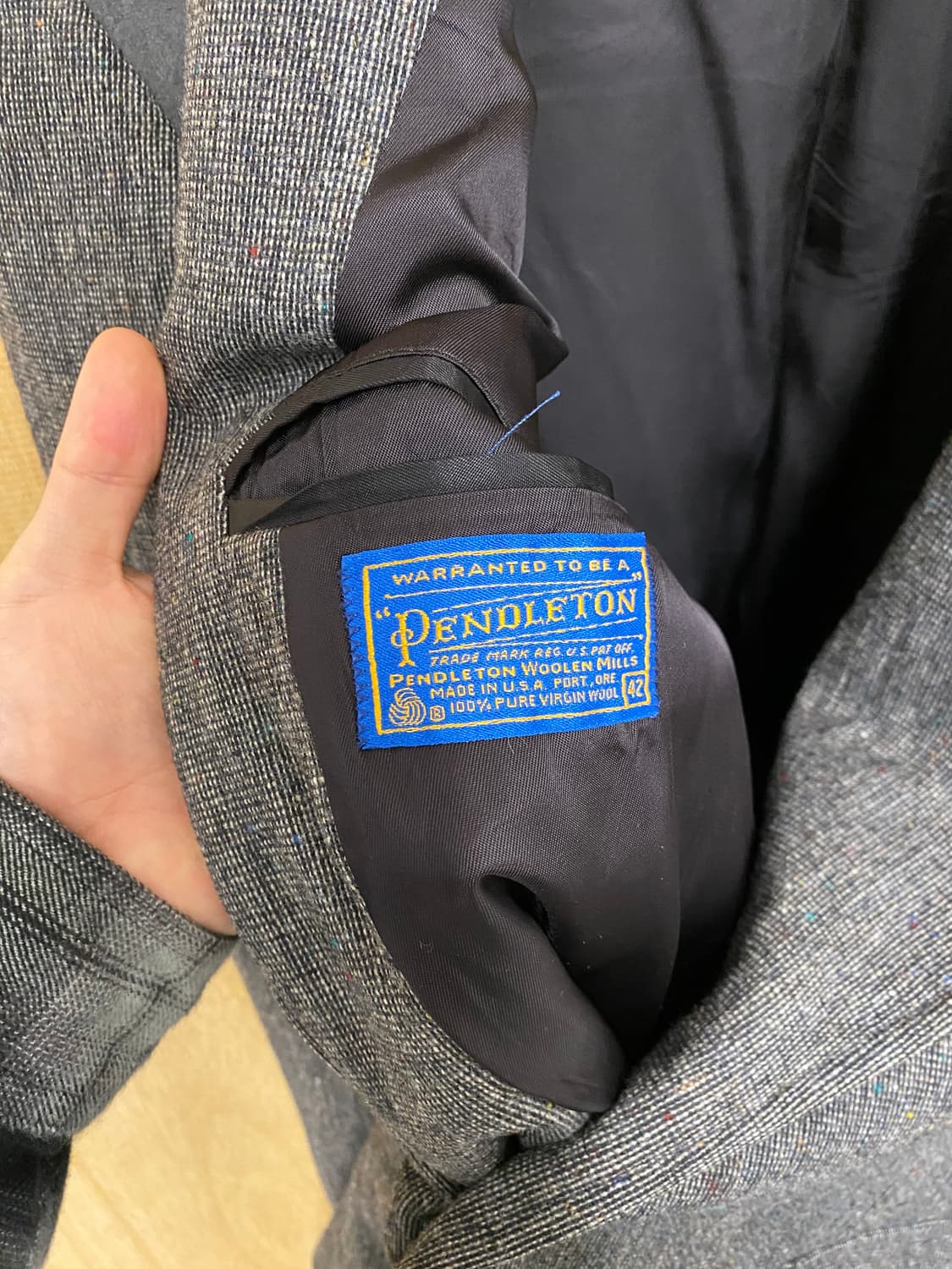 70~80's PENDLETON western blazer jacket 상품이미지10