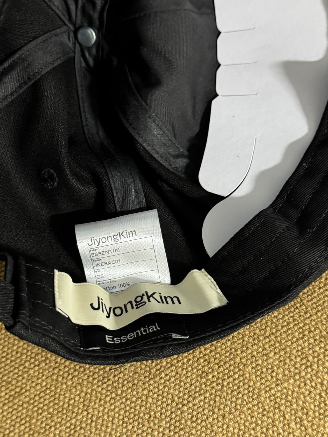 <새상품🖤> 지용킴(Jiyong Kim) 플래그십 볼캡 / 지용킴 모자 상품이미지6