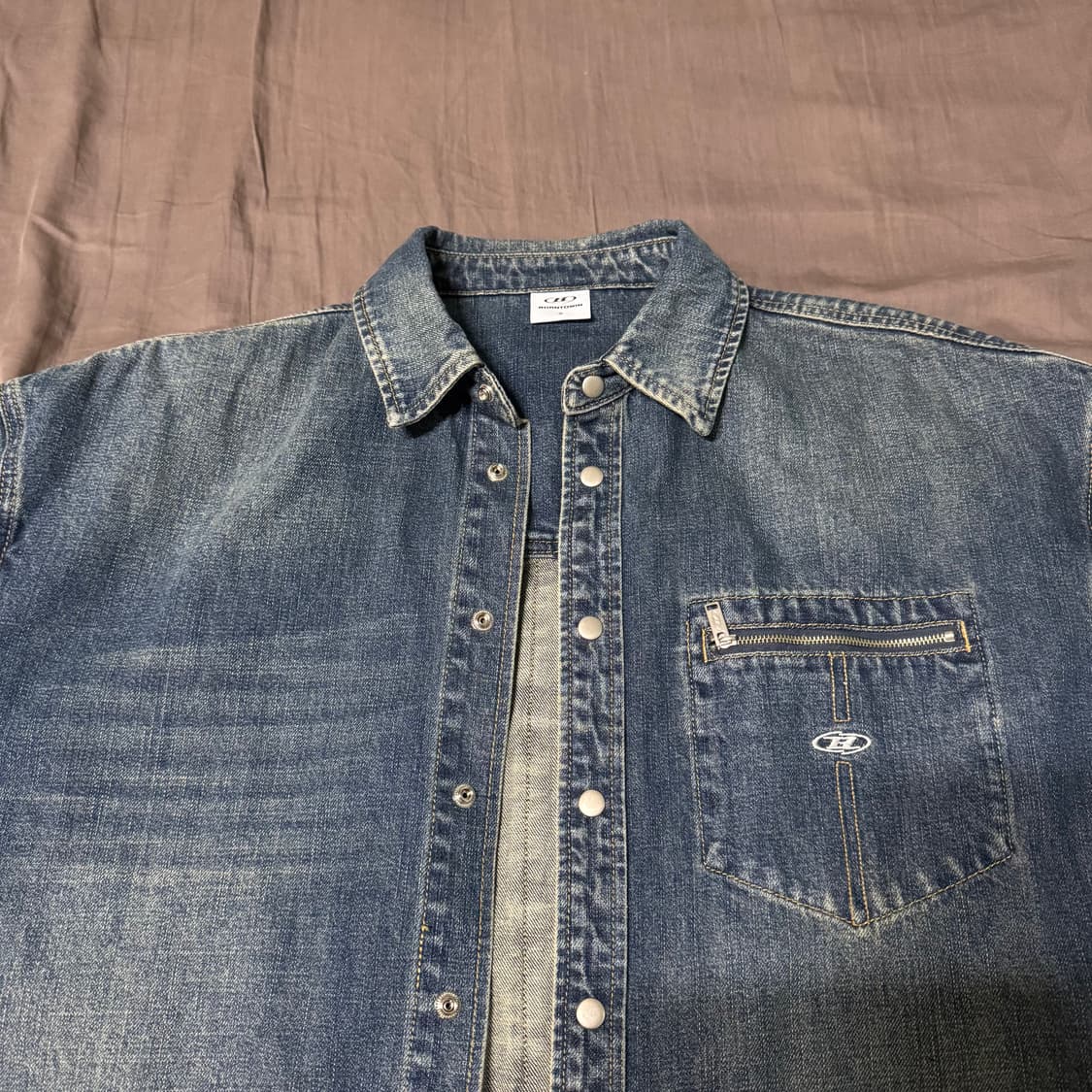 본투윈 데님셔츠 상품이미지7
