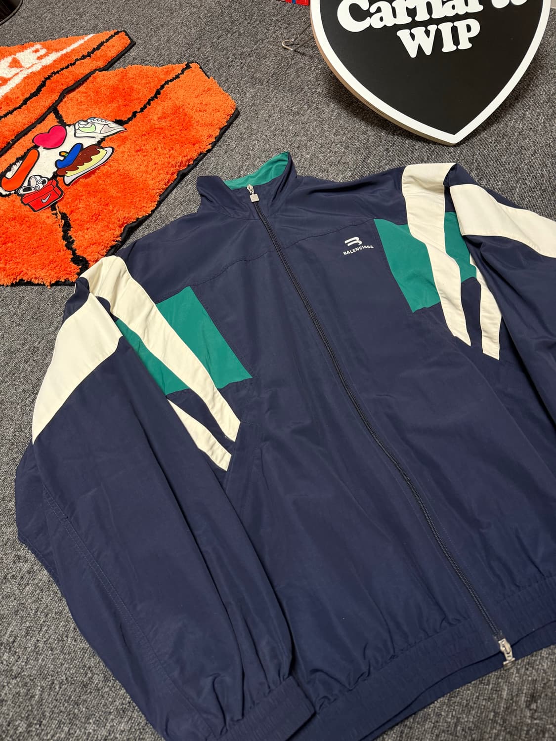 [S] 발렌시아가 스포티B 오버사이즈 트랙 자켓 상품이미지2