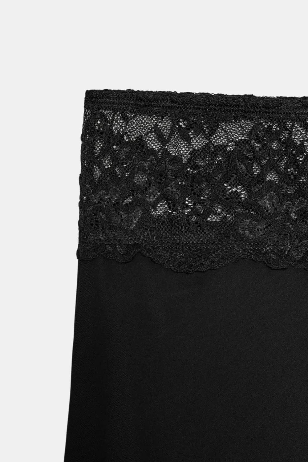 Zara 레이스 콤비 스커트 M 상품이미지3