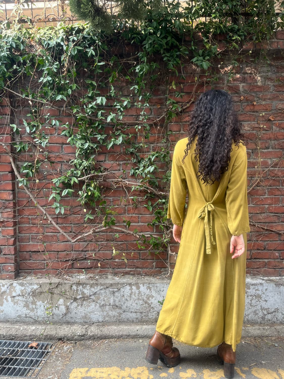 보헤미안 히피 페이즐리 스티치 원피스 상품이미지7