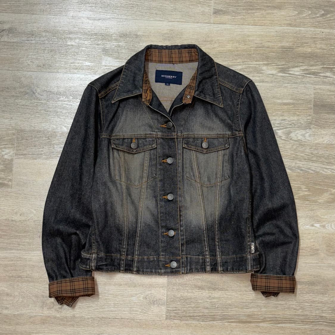 Burberry London JPN Black denim jacket  상품이미지2