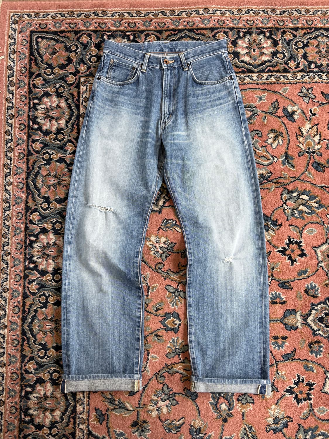 Edwin505 셀비지 데님 japan made 상품이미지1