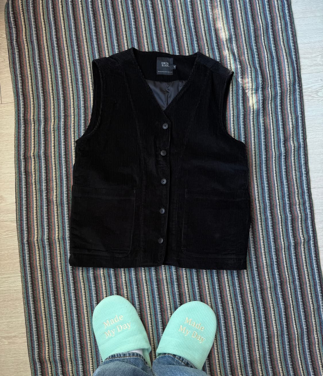 디미트리블랙 코듀로이 베스트 상품이미지2