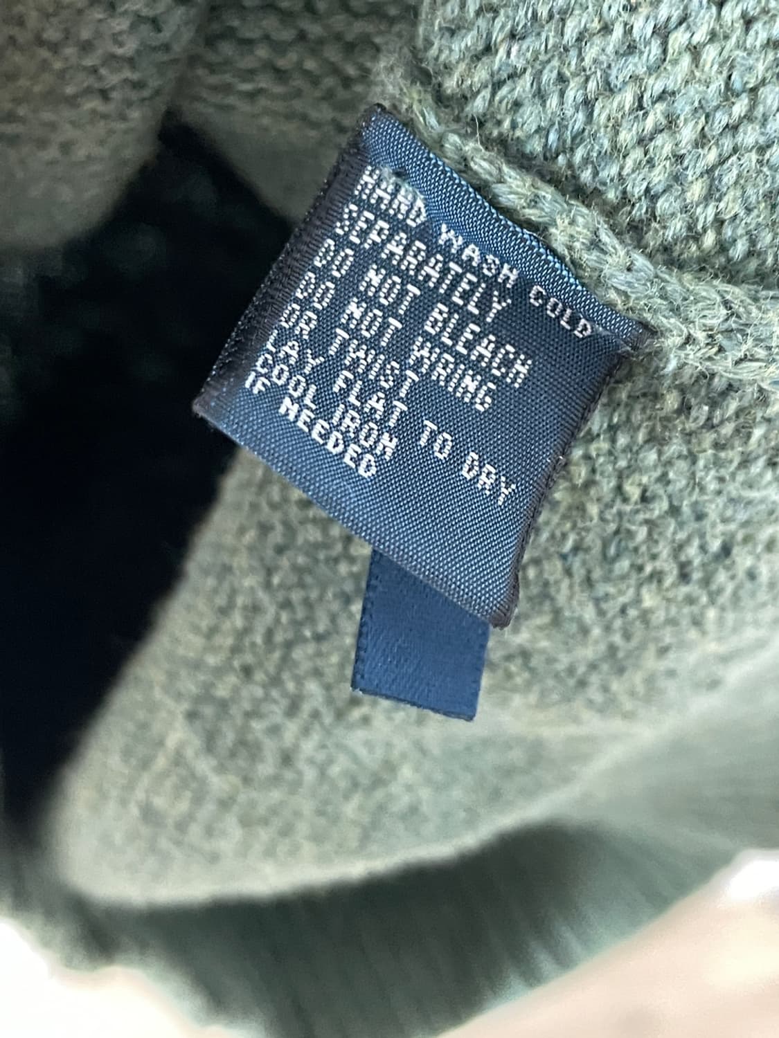 폴로 랄프로렌 하프집업 코튼 니트  상품이미지6