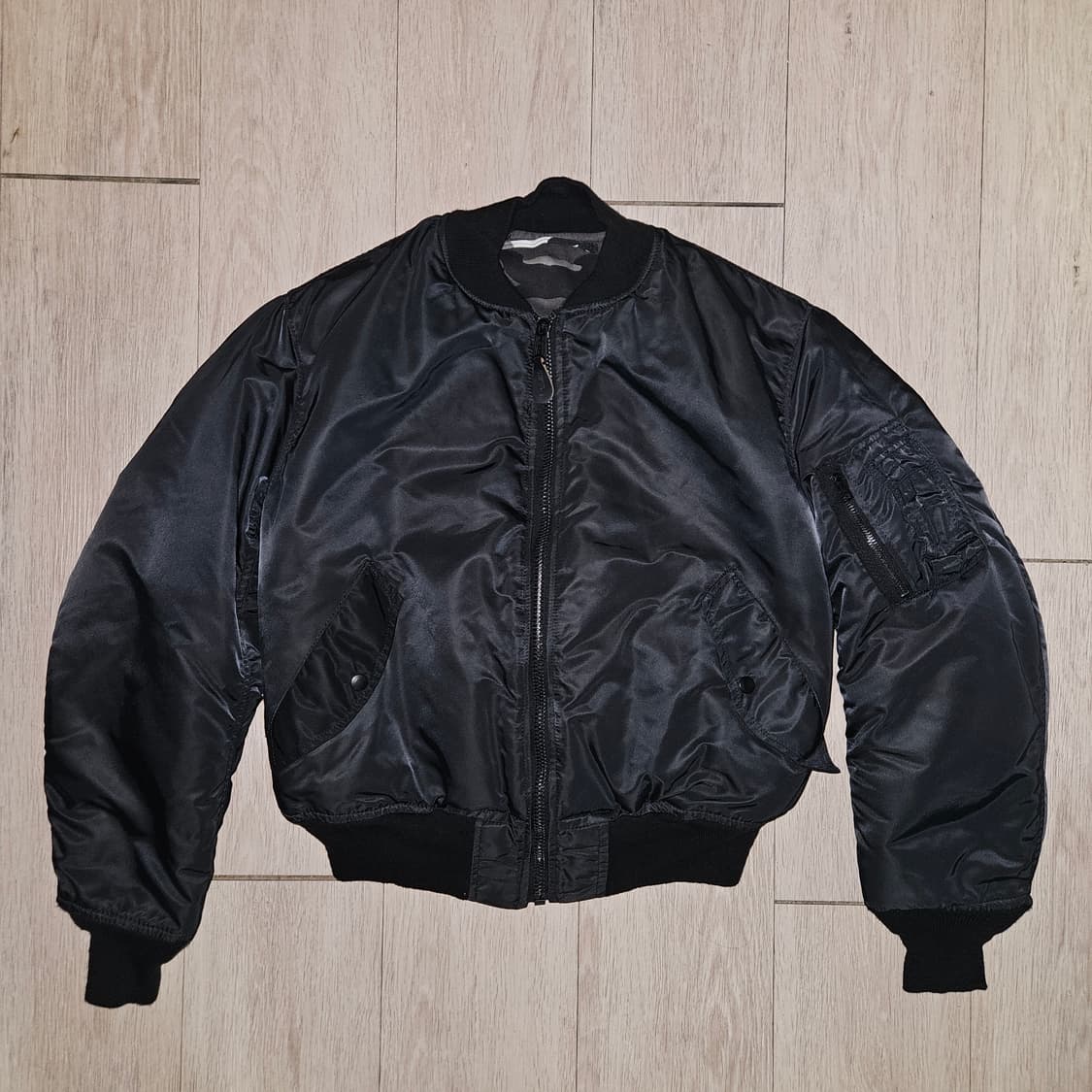 90s hope mfg reversible ma-1 black 상품이미지1