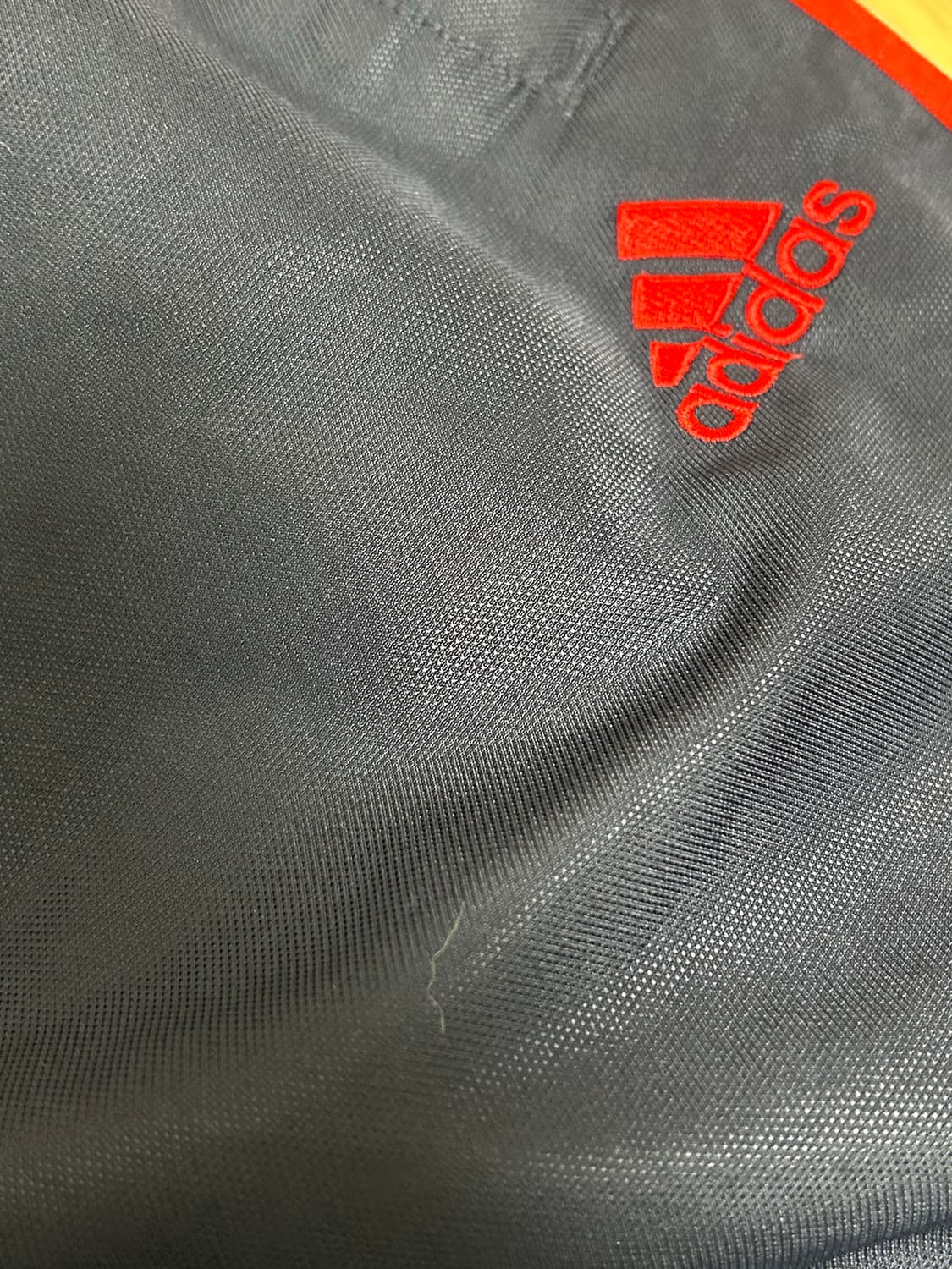 아디다스 00s 네이비 레드 올드스쿨 바람막이 트랙팬츠 상품이미지3