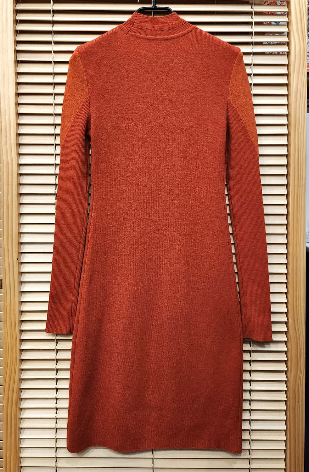 (새상품)에고이스트 시스루넥 슬림 미니원피스55 상품이미지3