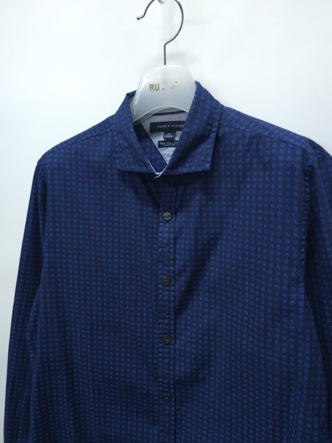 타미힐피거 뉴욕핏 스타 패턴 긴팔 셔츠(95) 상품이미지2