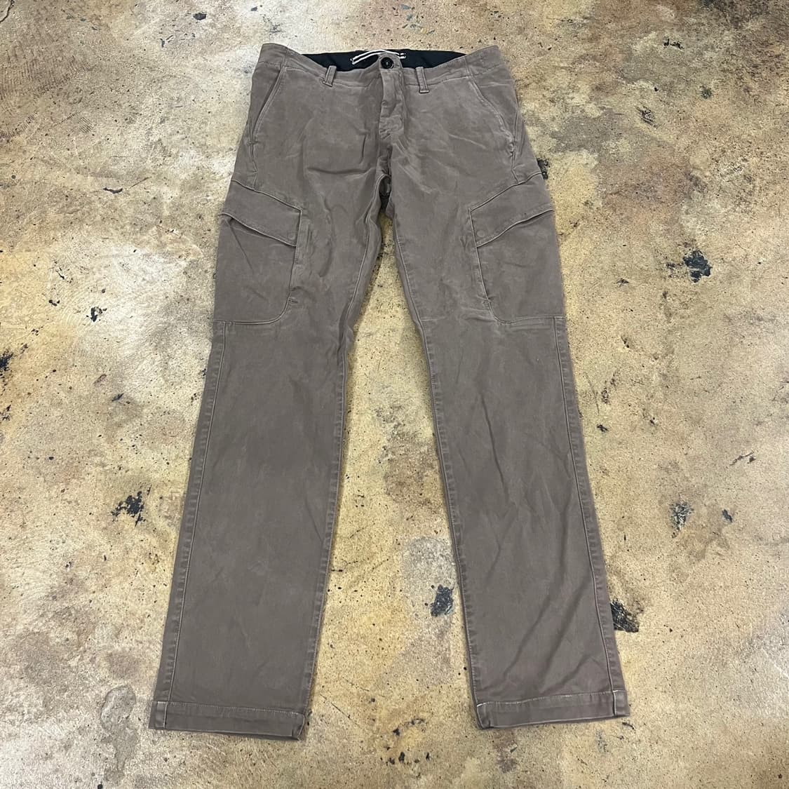 [정품/32] 스톤아일랜드 브라운 카고 바지 b19 상품이미지2