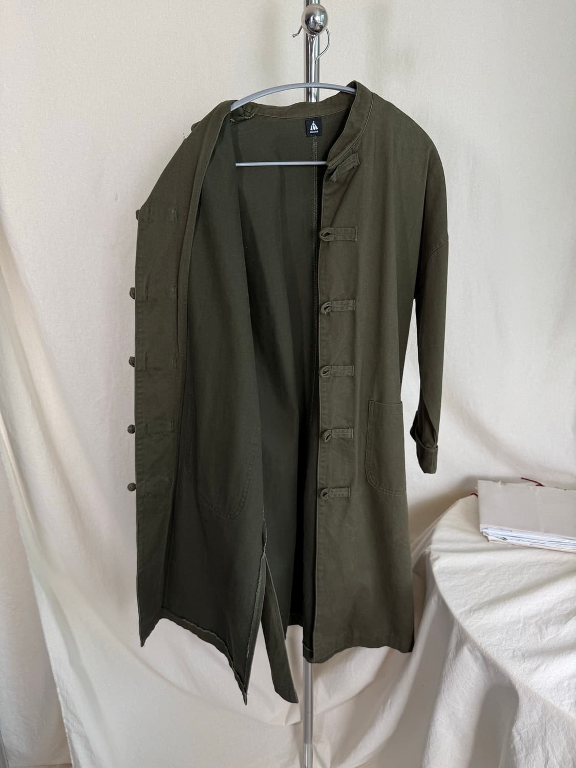 Merlot China Button Coat 상품이미지9