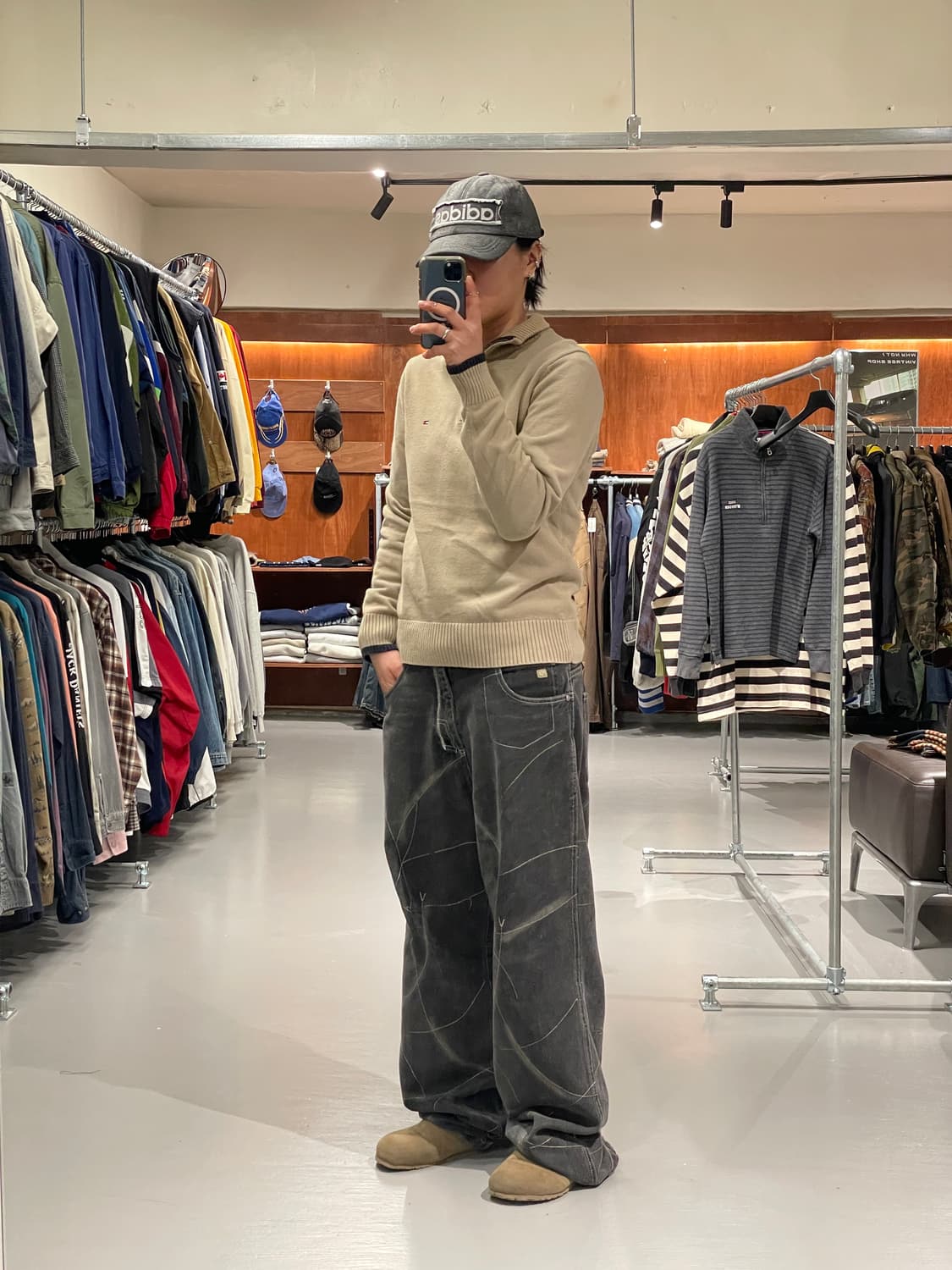 타미힐피거 반집업 니트   상품이미지4