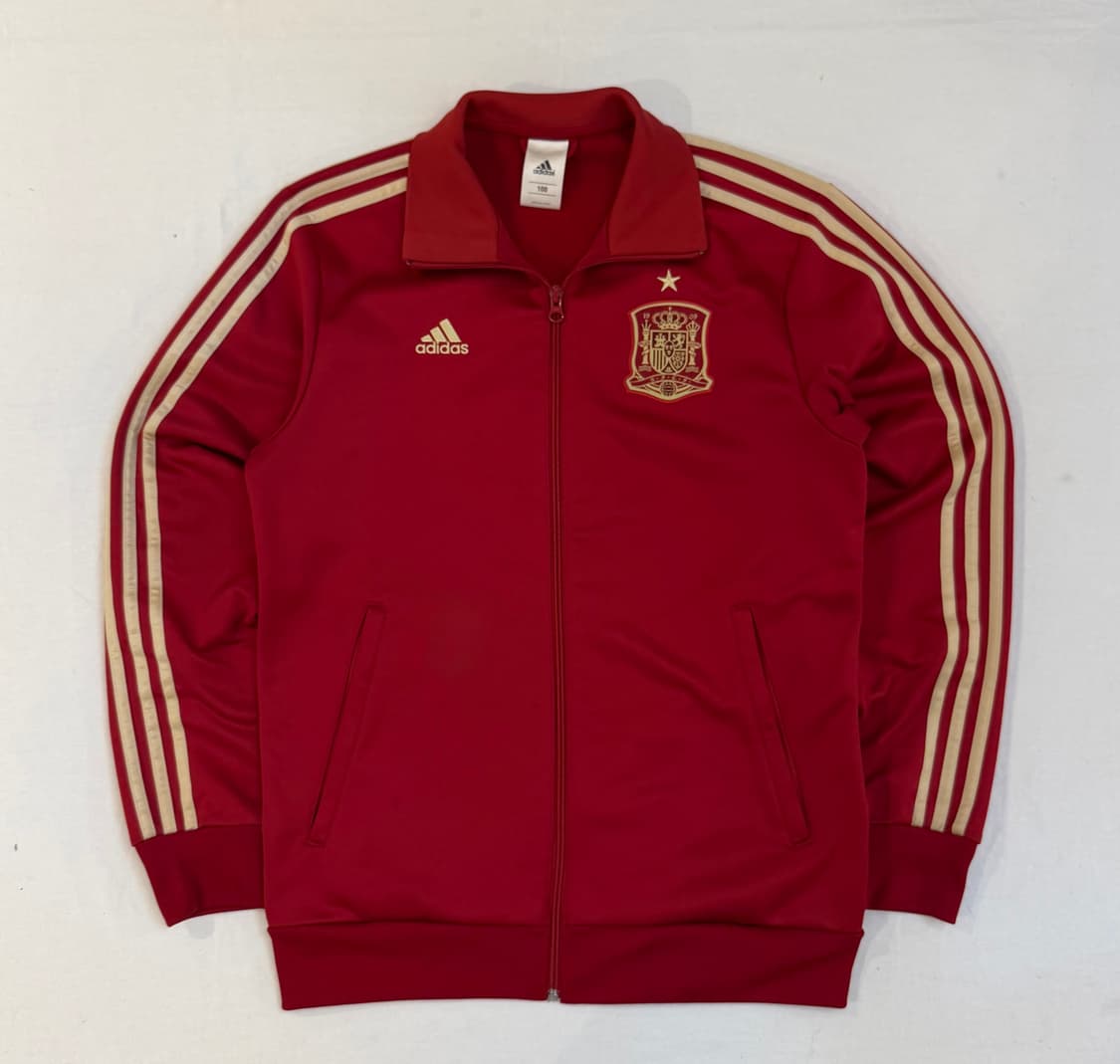 아디다스 13-14 스페인 국대 금장 져지 버건디 상품이미지1