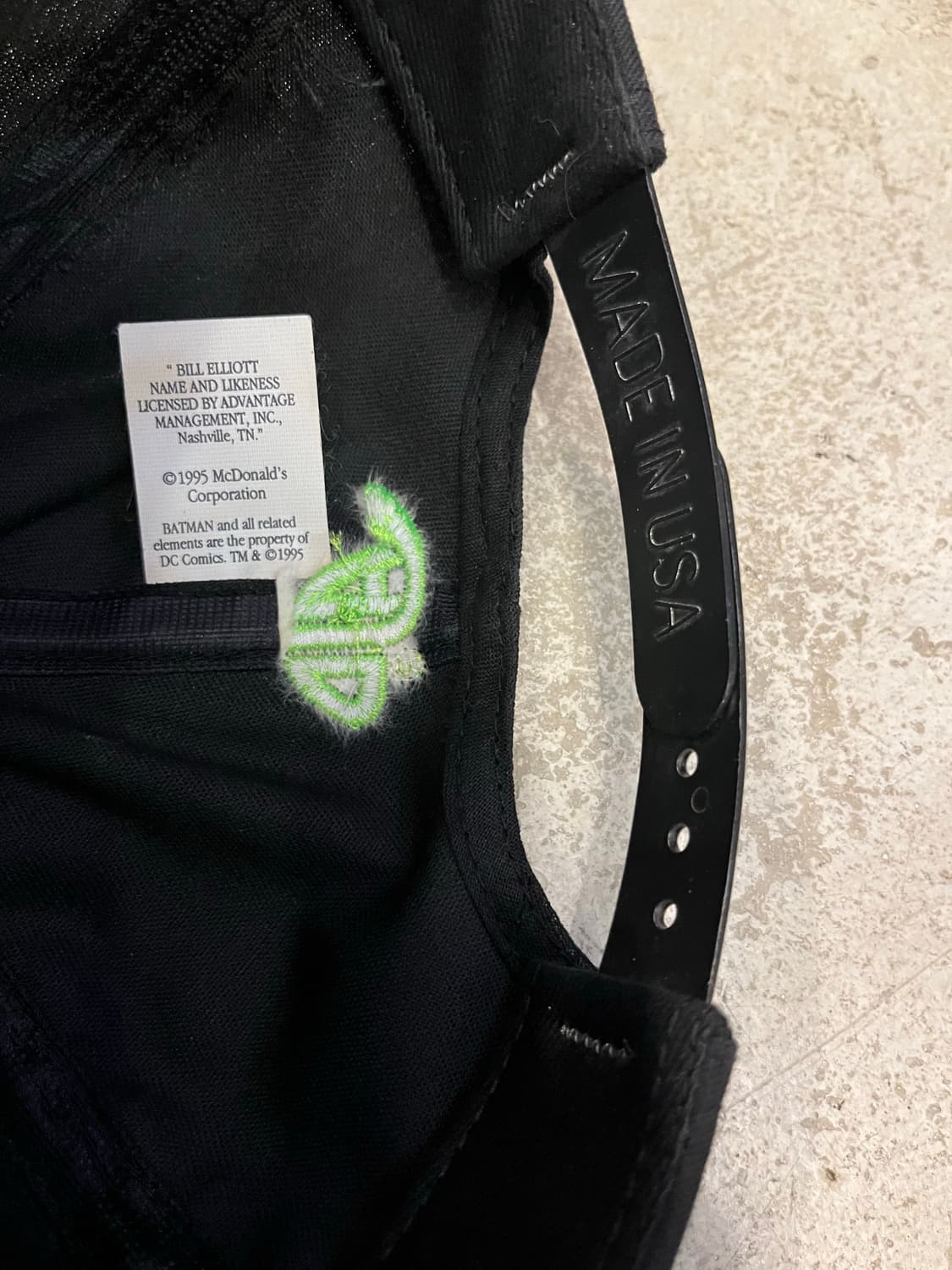 빈티지 90s 맥도날드 레이싱 배트맨 5패널 상품이미지6