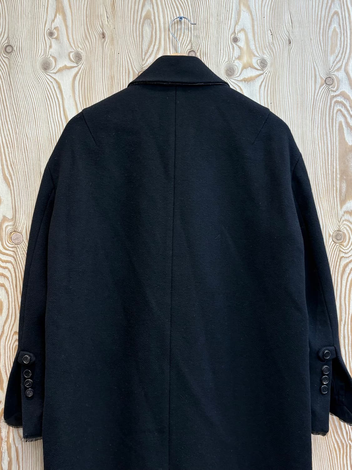 시스템 스티치 롱 코트 상품이미지4