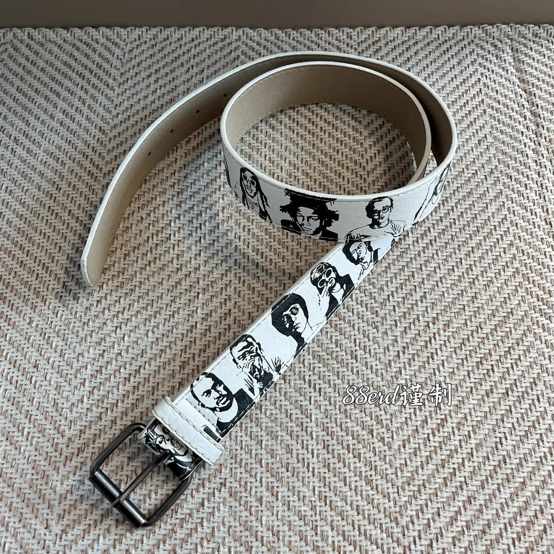빈티지무드 화이트 벨트  상품이미지3