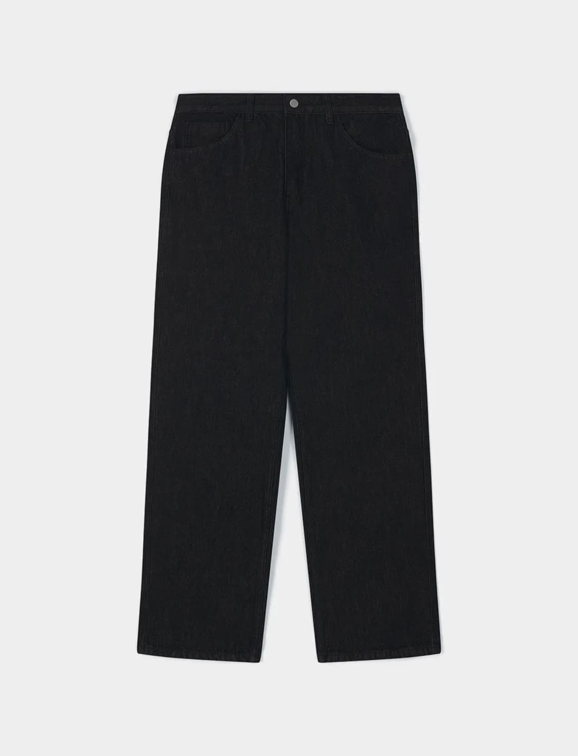 새상품) 애쓰 스트레이트 진 블랙 3사이즈 상품이미지2