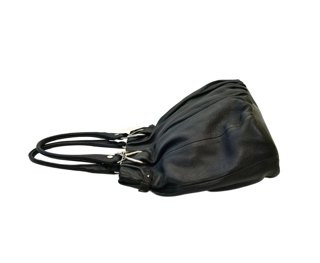 셀린느 빈티지 레더 셔링 숄더백 (정품) 상품이미지4