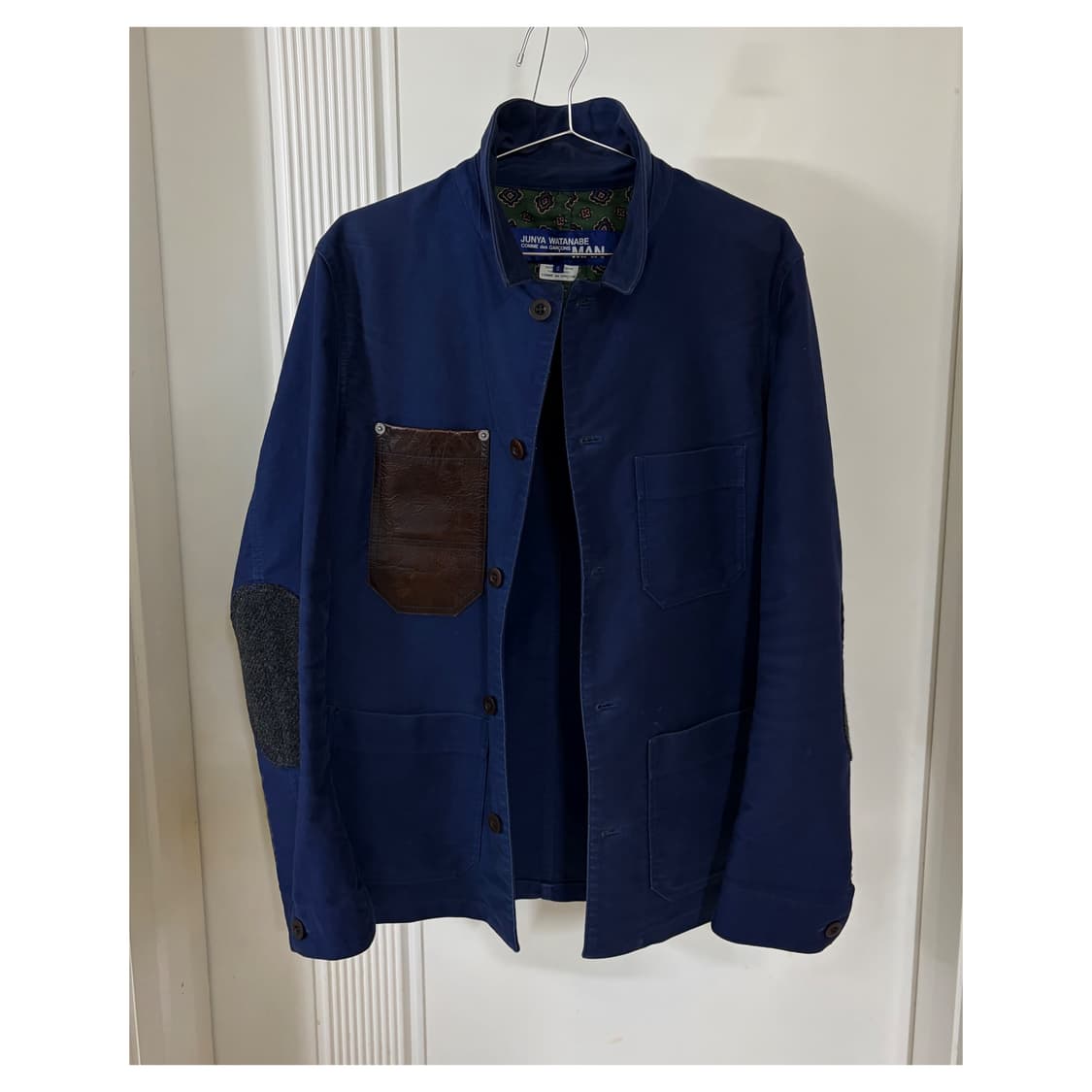 준야와타나베 몰스킨 프렌치 워크 자켓 상품이미지1