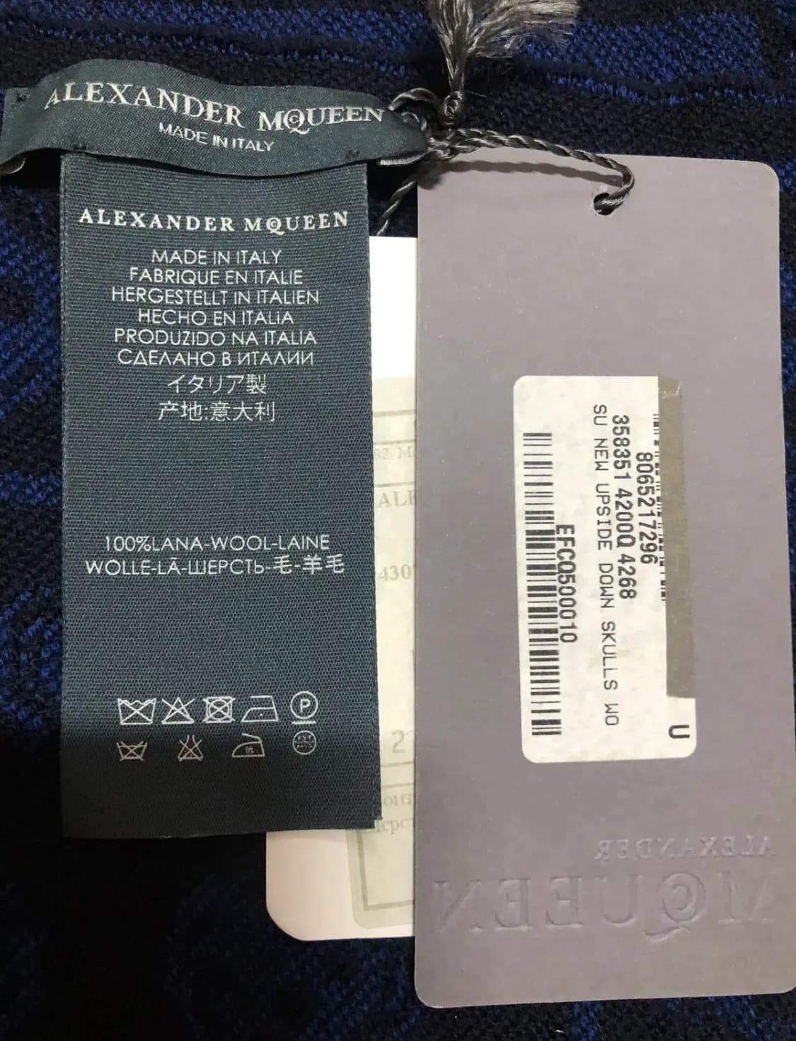 알렉산더 맥퀸 머플러(라나 울)유니색스 상품이미지9