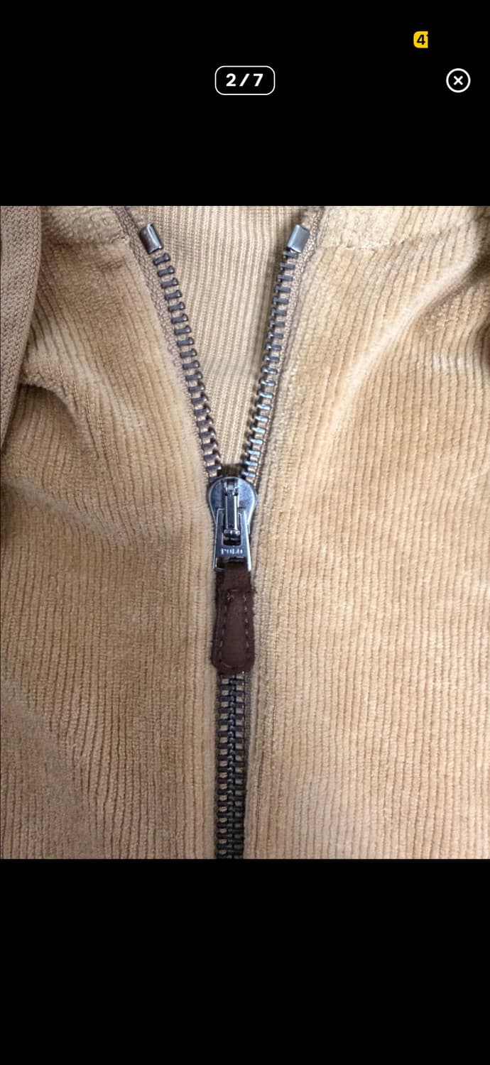 한정판) 폴로 코듀로이 후드집업 m 상품이미지2