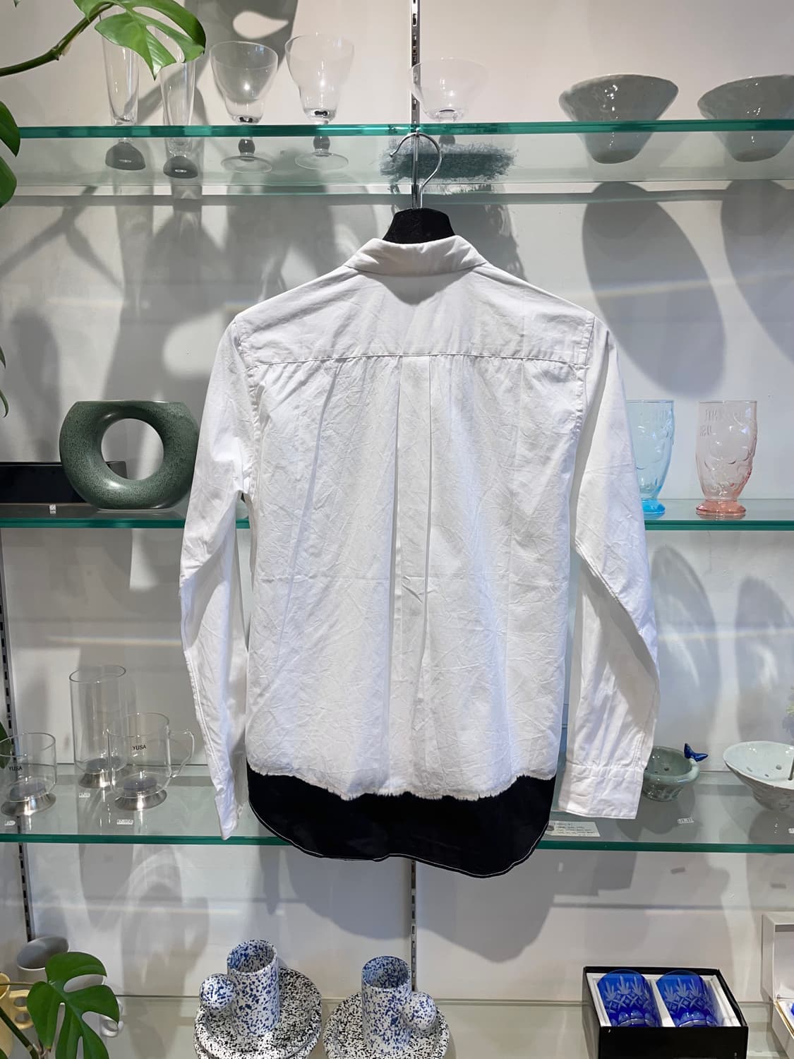 꼼데가르송 블랙 gradation shirt 상품이미지2