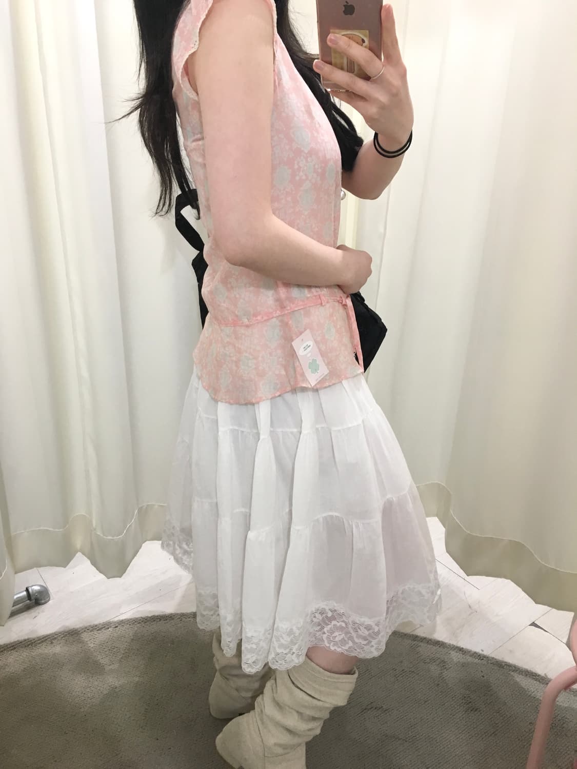 Dior Charm Point Silk Blouse 상품이미지5