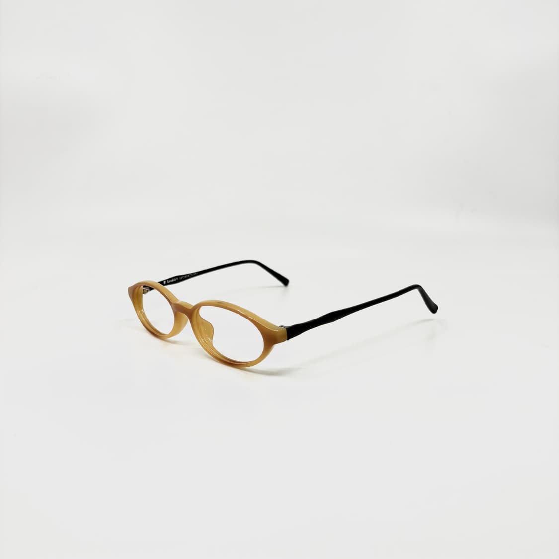 Cantabile 빈티지 브라운 프레임 뿔테 안경 상품이미지3