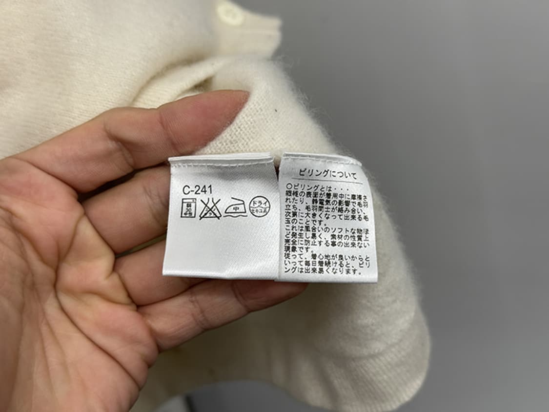 PIERRE CARDIN_ cashmere 100% (L) 상품이미지8