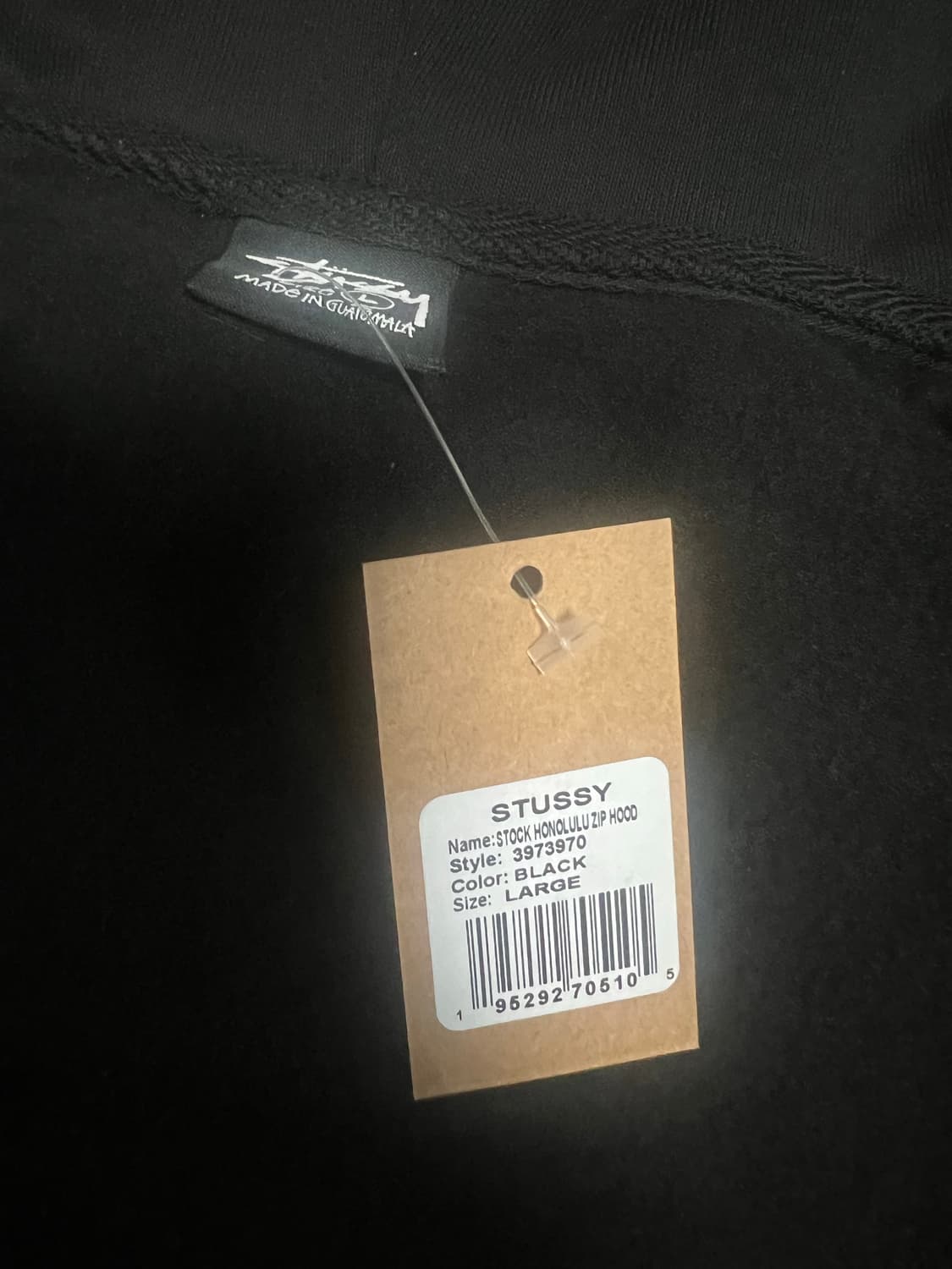스투시 호놀룰루 후드 집업 L 상품이미지3