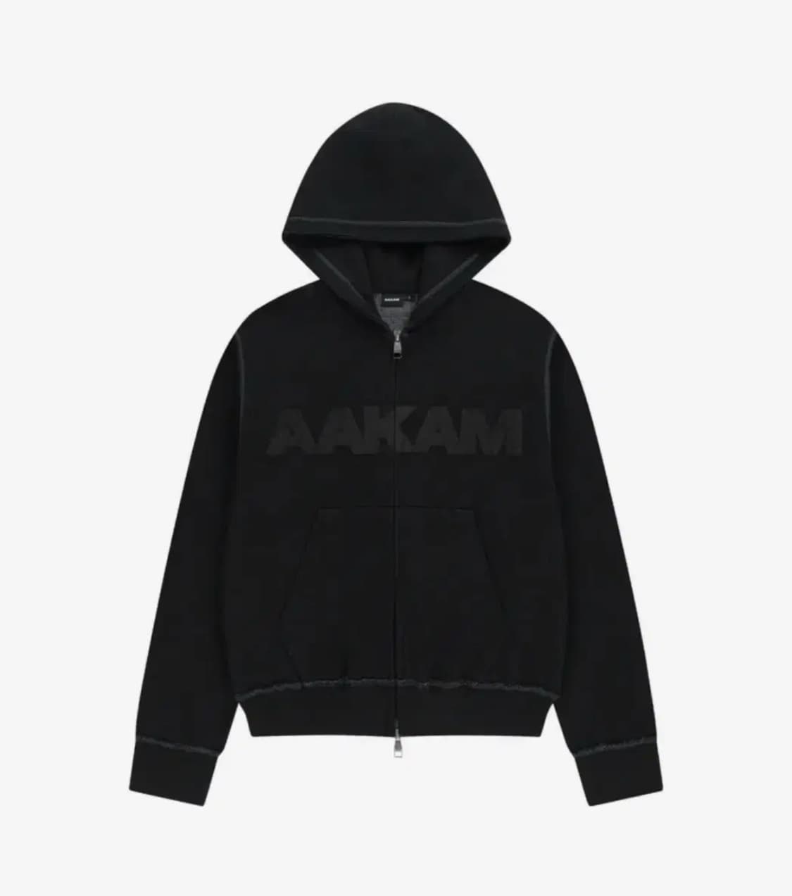 아캄 Boucle Logo Zip-Up Hoodie 상품이미지1