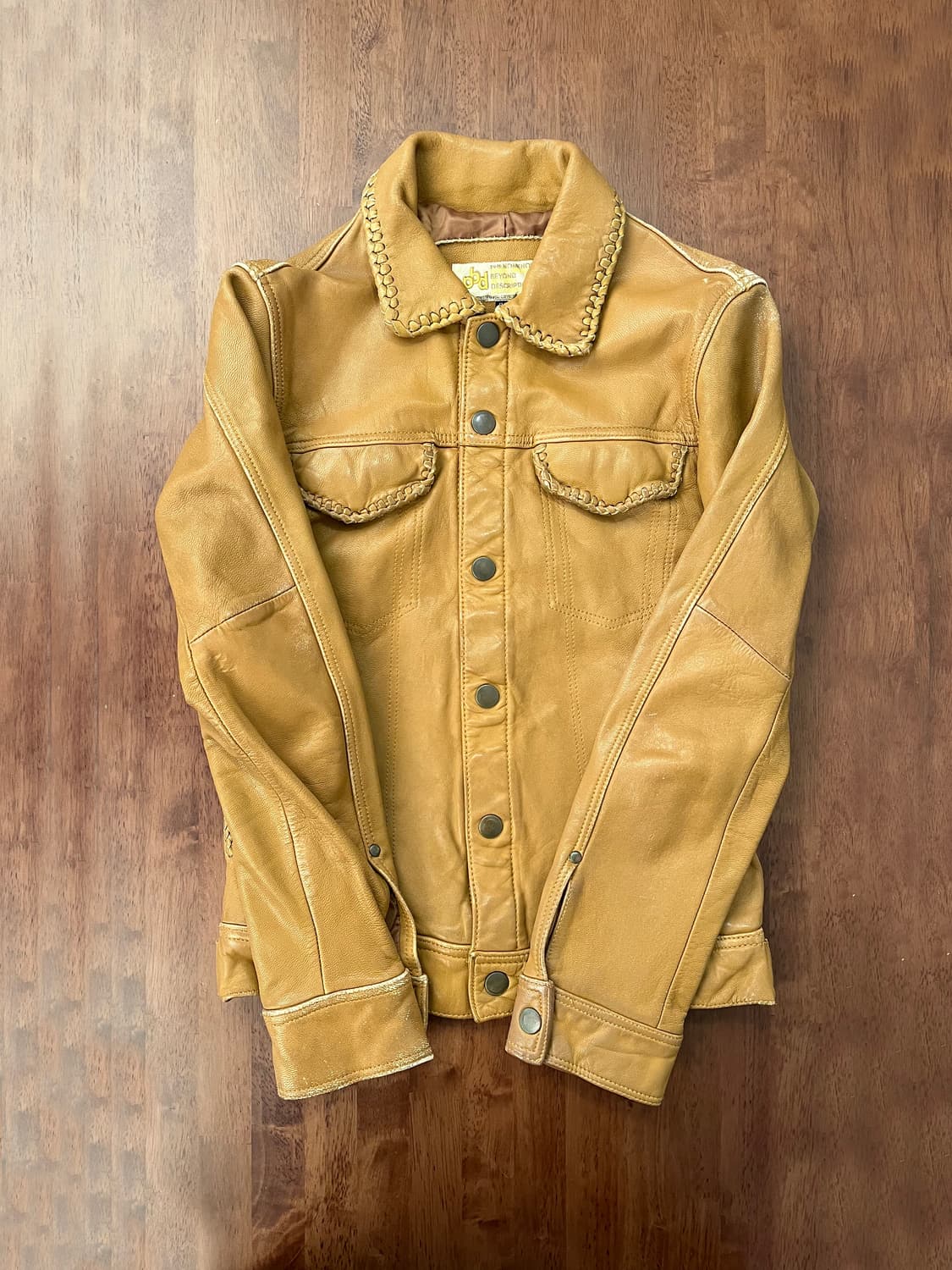 PHENOMENON 고트스킨 레더 자켓  상품이미지1