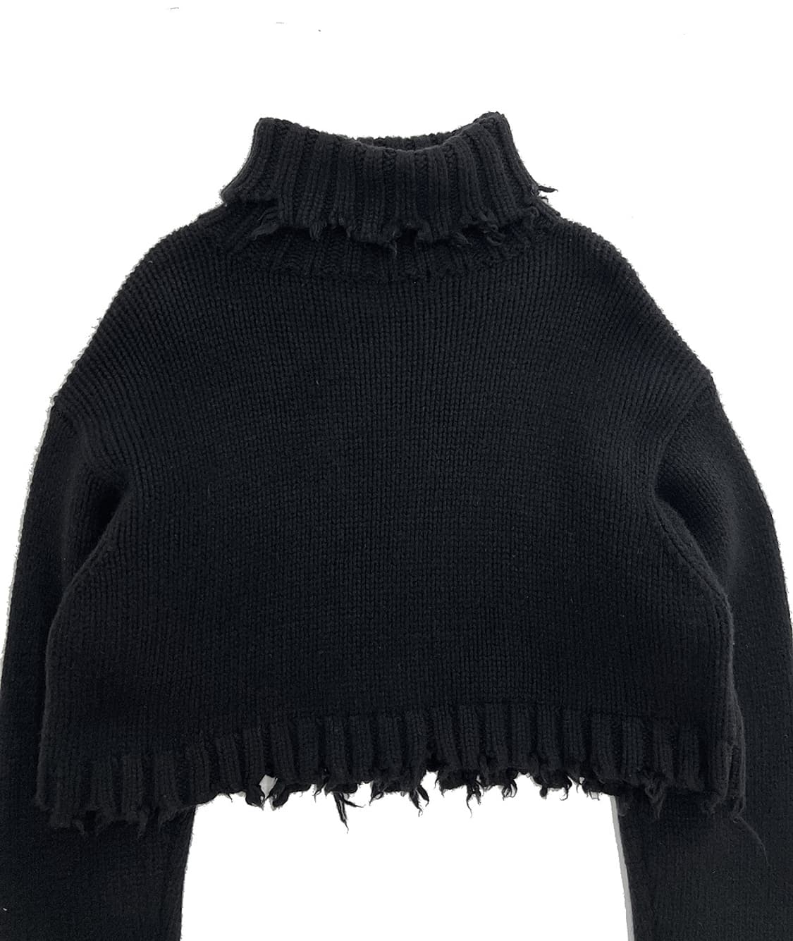 퍼버즈 크롭 니트 상품이미지3