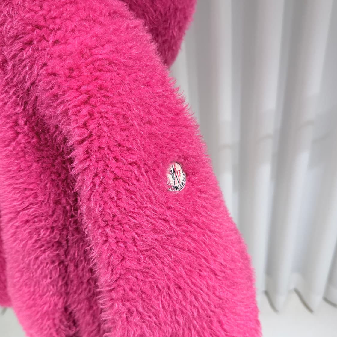 (A+/1) / 몽클레어 코리마 양털 후드 패딩 자켓 리버시블 핑크 상품이미지3