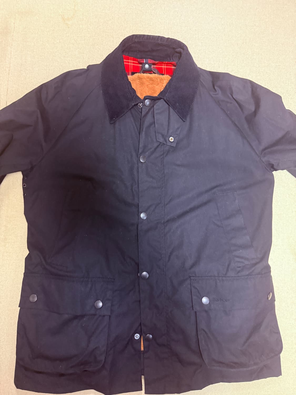 바버 왁스자켓 애쉬비 XL 블랙 상품이미지1