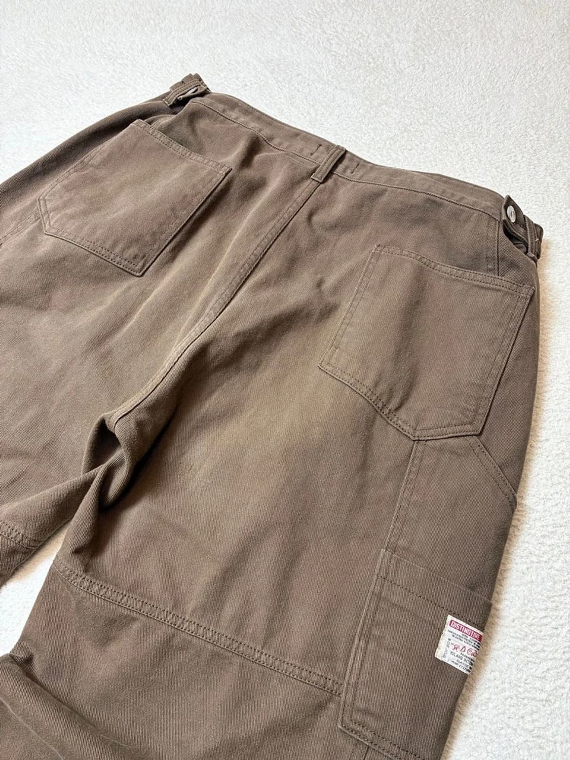 Okkane 코튼 와이드 팬츠 PN6701 상품이미지6