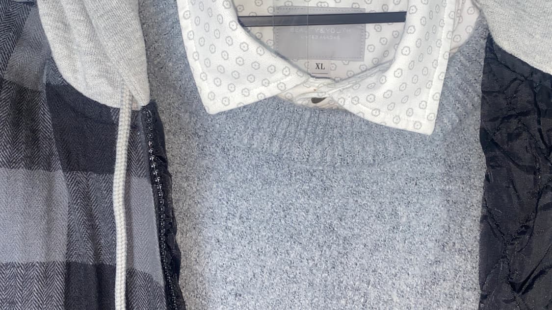 🍒키키의 <무채색은 패턴이 다양한게 예뻐> set🍒 상품이미지3