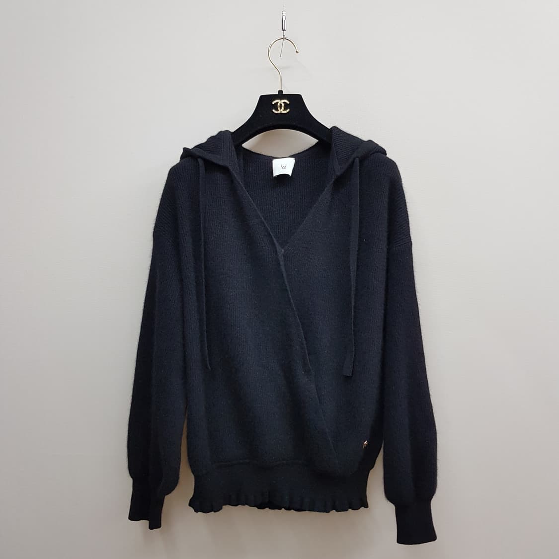 오즈세컨 2021 스프릿 후드 니트 85사이즈 상품이미지2