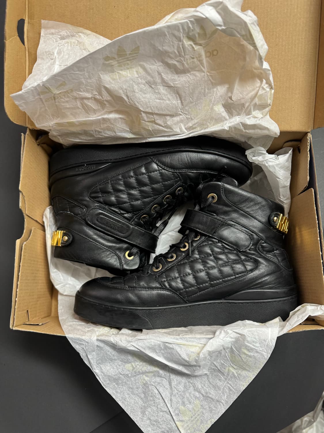 Moschino Couture Quilted Leather High-To 상품이미지6