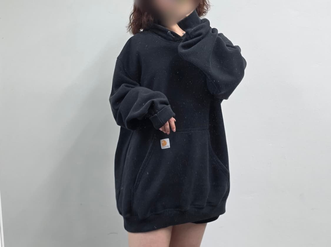 [프립]칼하트 후드티 블랙 상품이미지3