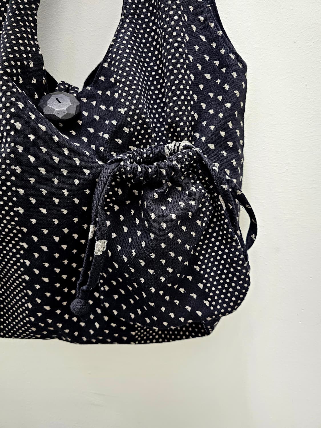 Japan 패브릭 패턴 숄더백 상품이미지3