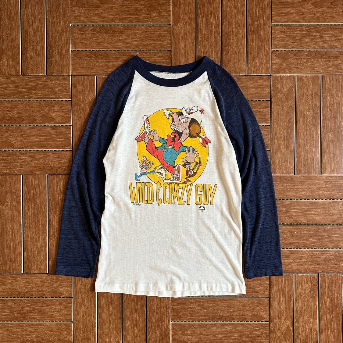 70‘s Vintage usa raglan long sleeves 상품이미지1