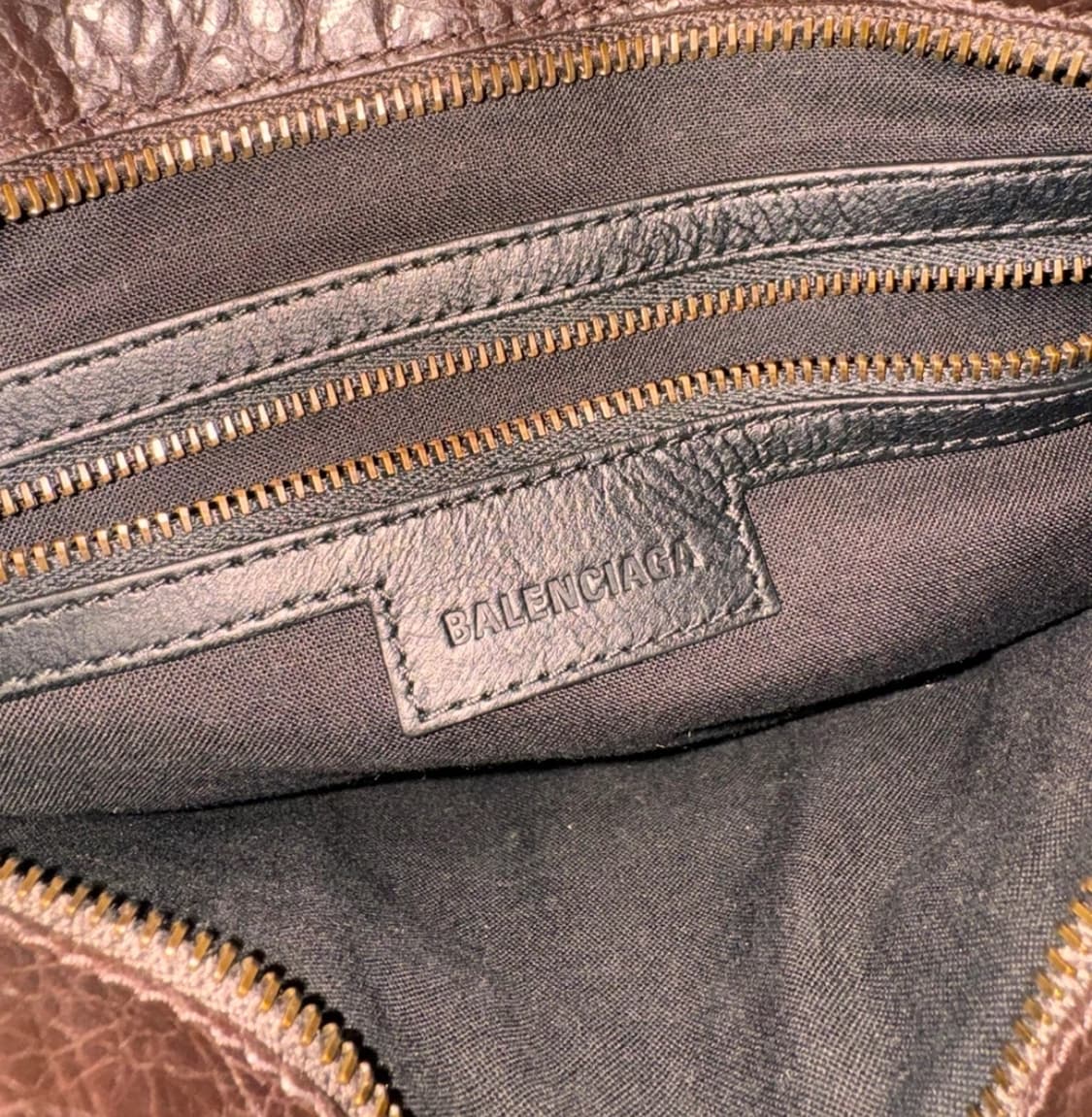 발렌시아가 르카골 시티백 모터백 브라운 에스프레소 상품이미지7