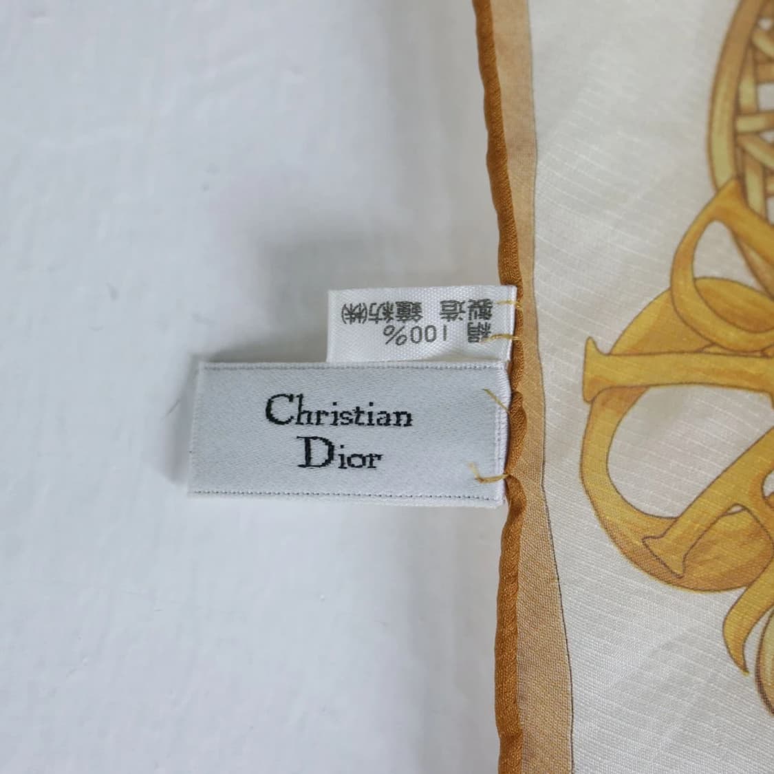 크리스찬 디올 실크 손수건 61603 상품이미지5