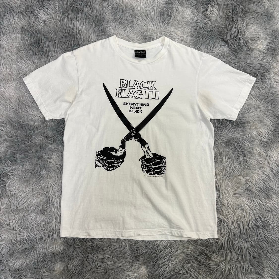 빈티지 Black Flag Everything Went Black 티셔츠 상품이미지1